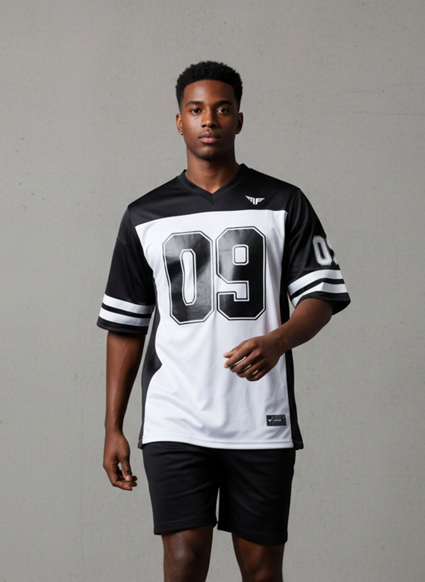 09 Jersey (White) T-Shirt