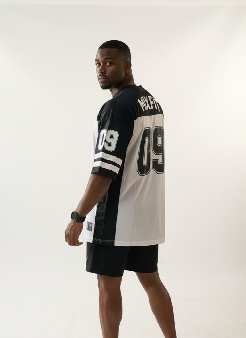 09 Jersey (White) T-Shirt