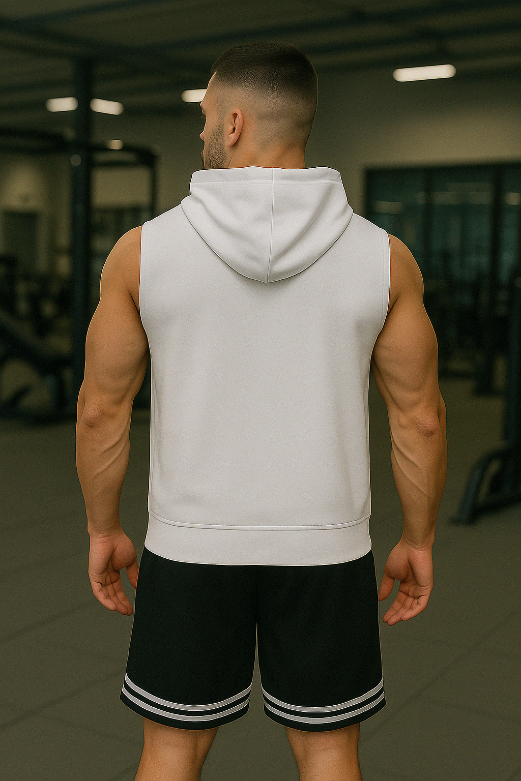 Unleash Your Power Sleeve Less Hoodie