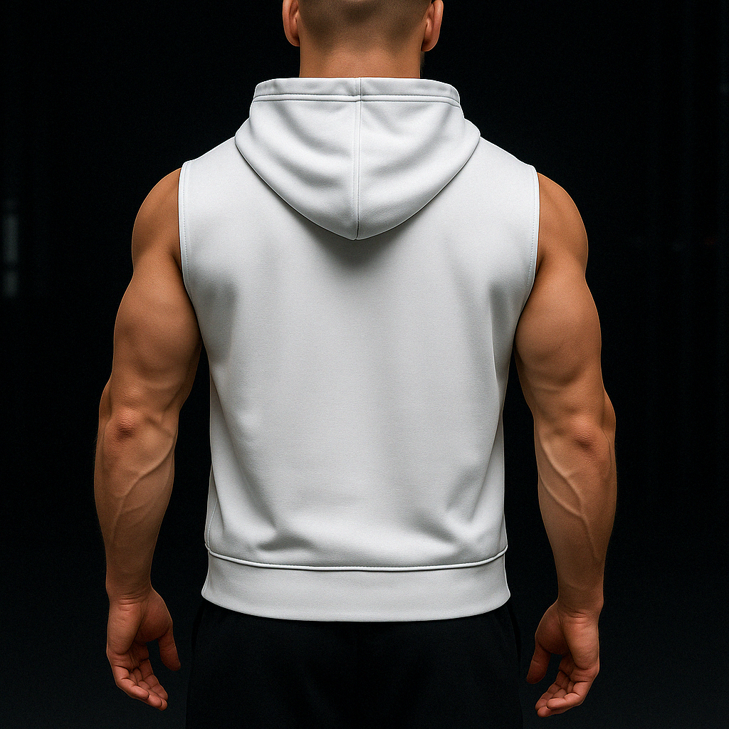 Big Logo Sleeveless Hoodie