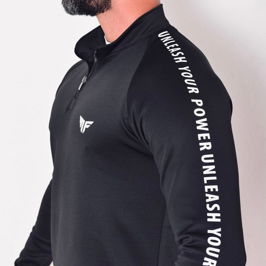 Long Sleeve Q Zipper T-Shirt