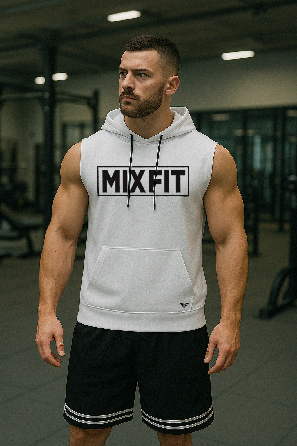 MIX FIT Sleeveless Hoodie