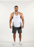 Mix Fit White Tank Top