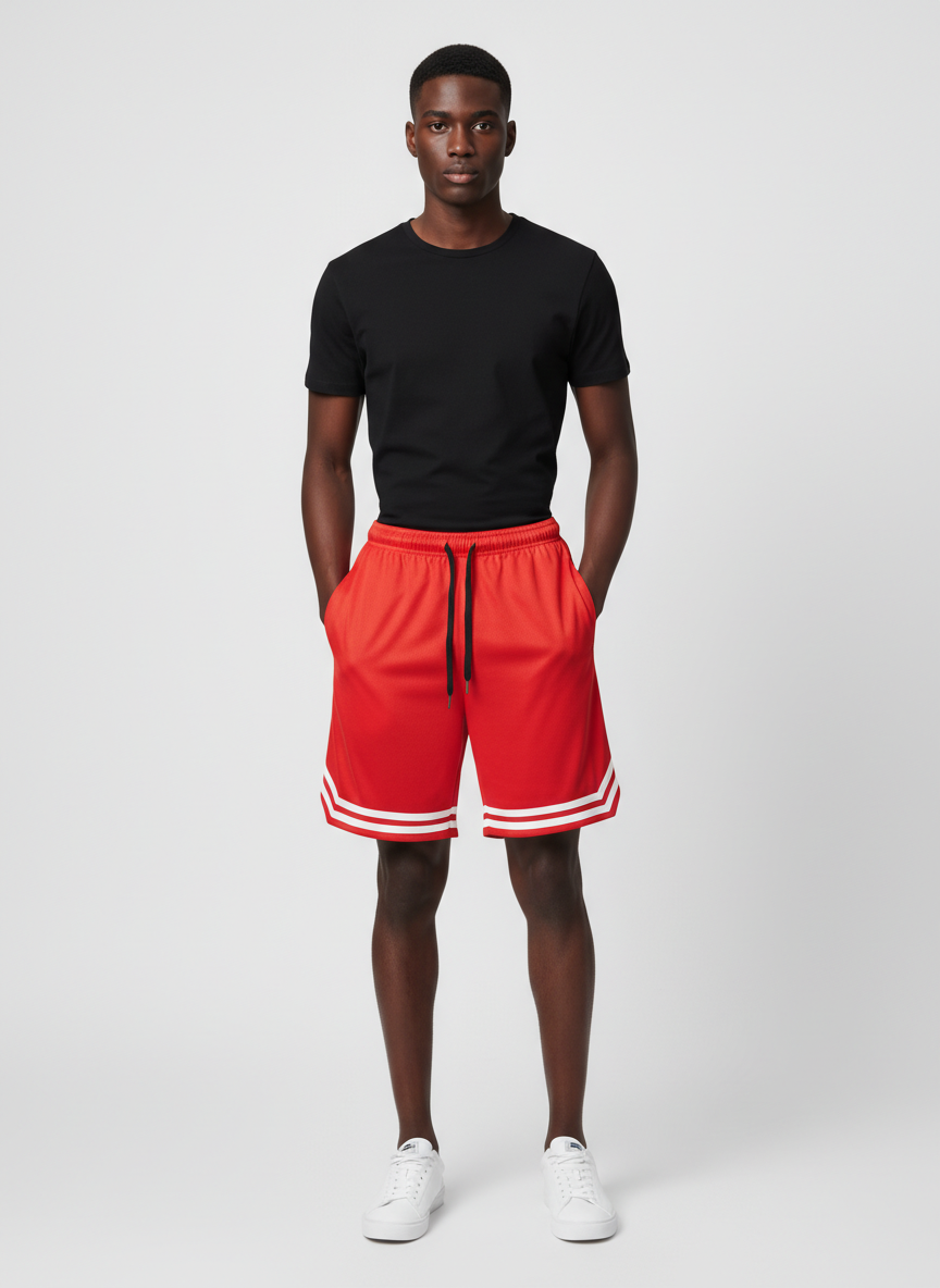 Basketball RED Short