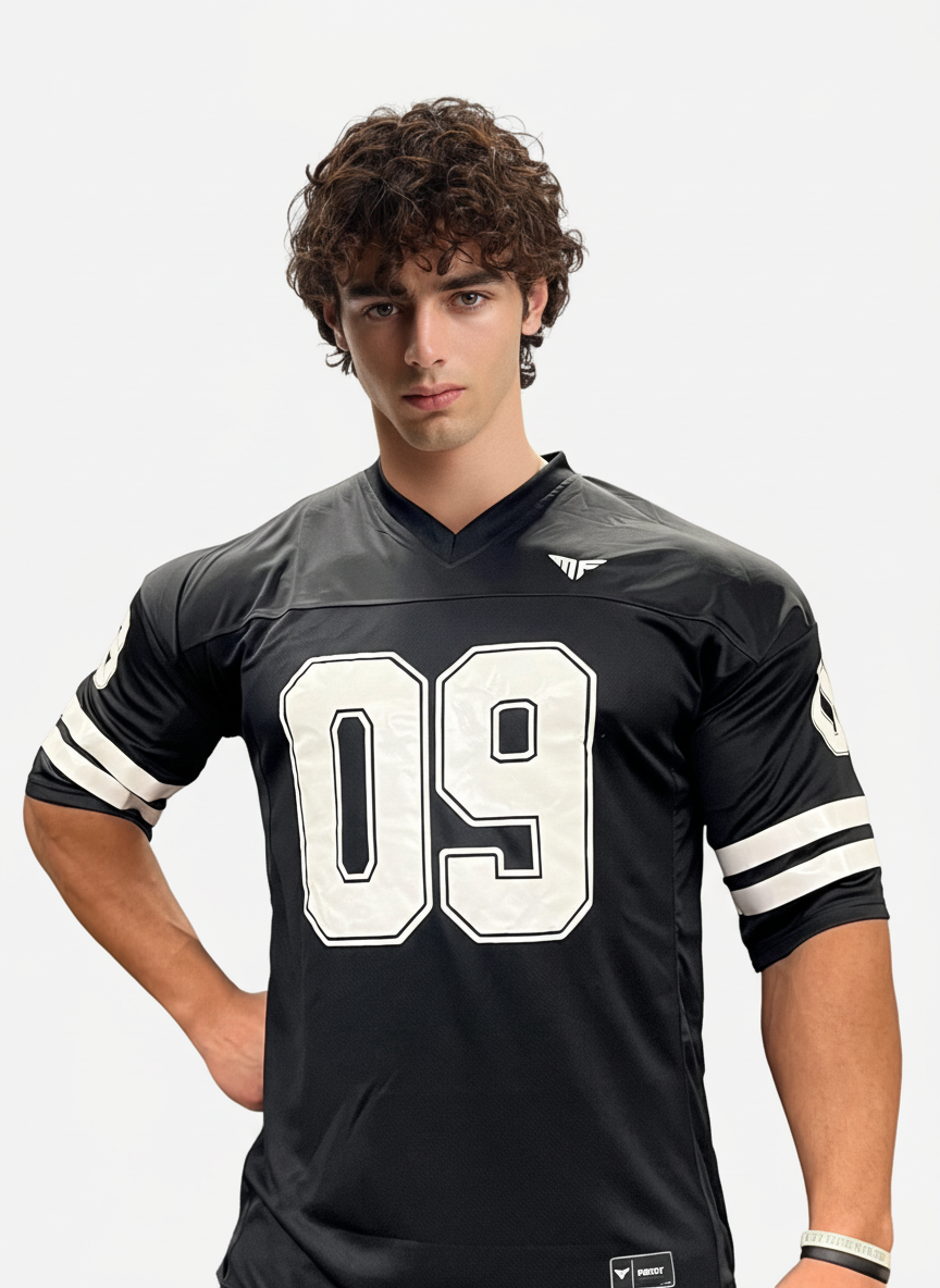 09 Jersey (Black) T-Shirt