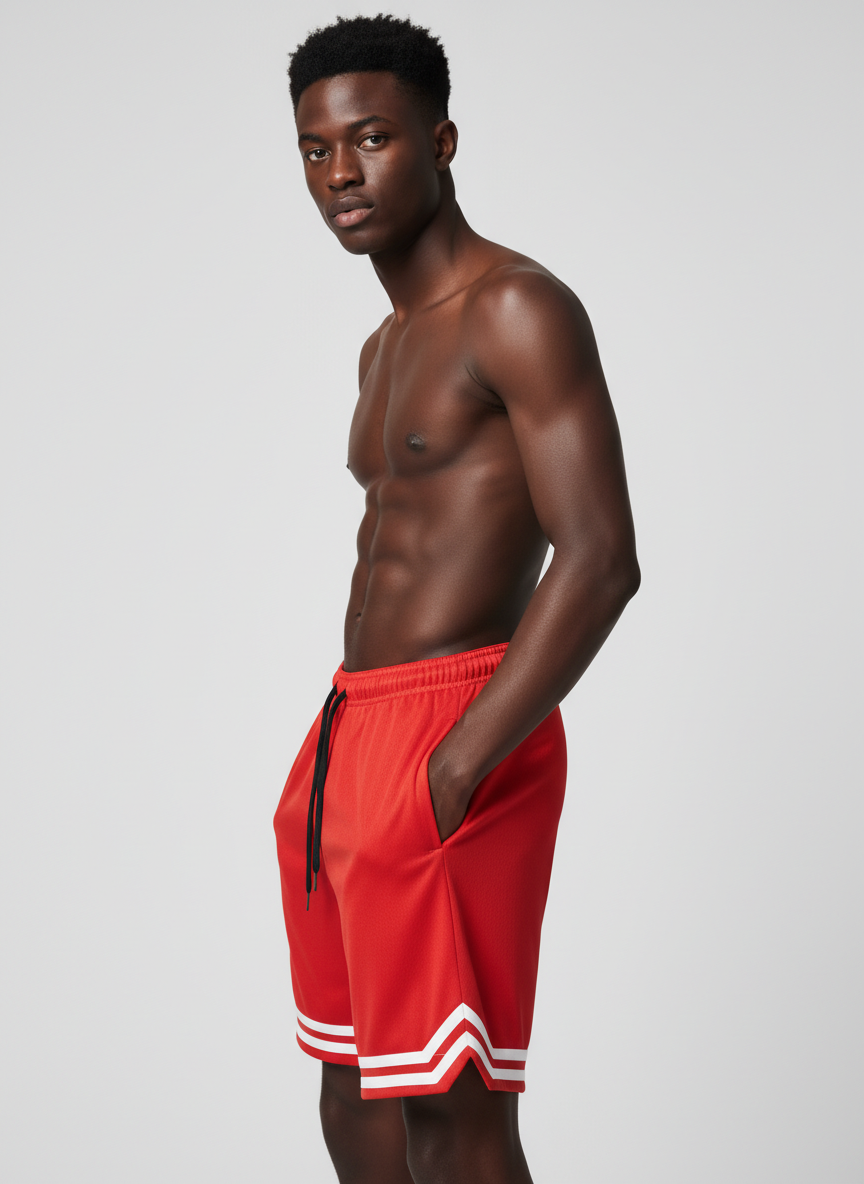 Basketball RED Short