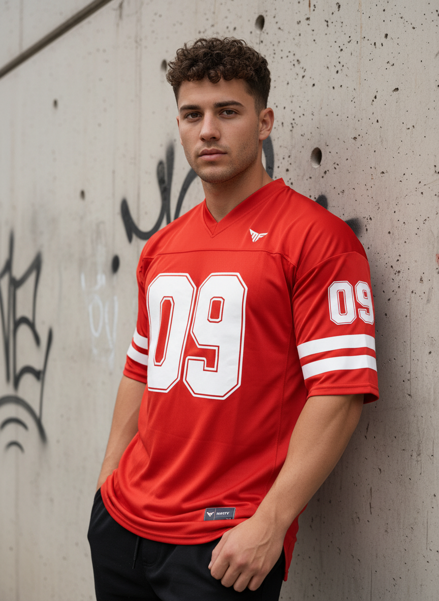 09 Jersey (RED) T-Shirt
