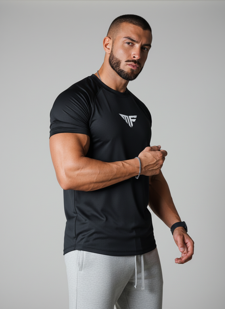 Short Sleeve (Black) T-Shirt